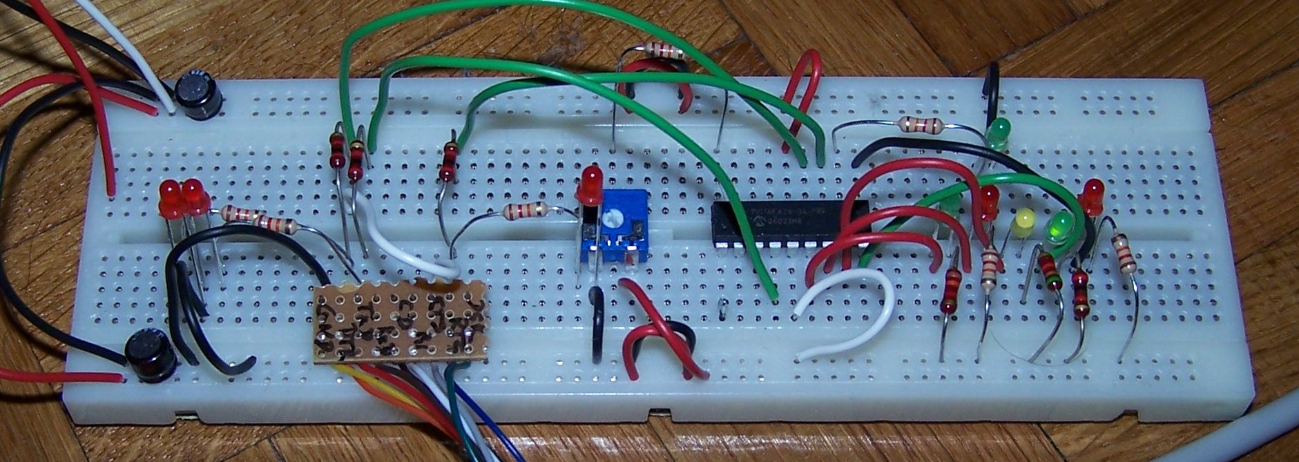 Montage comparateur 16F628